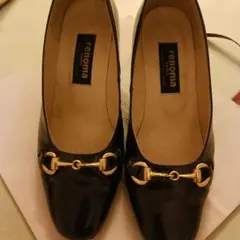 エナメルパンプス✨renoma
