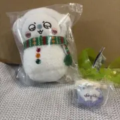 ちいかわくじ　Ｅ賞マスコット　きゃらまかろん　モモンガ２点セット