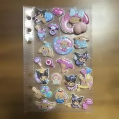 お裾分けシール【マイメロ・クロミ・シナモロール】21枚