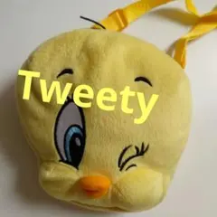 激レア Tweety トゥイーティー ぬいぐるみ おもちゃ入れ ボール入れ