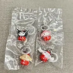 サンリオ　いちごめじるしアクセサリー　4個セット