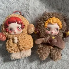 POPMART SKULLPANDA ぬいぐるみ 2個セット