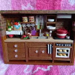 ハンドメイド♡ミニチュアキッチン♡インテリアのサムネイル