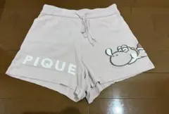 ジェラートピケ スーパーマリオ ショートパンツ　ヨッシー　レディース　ピンク