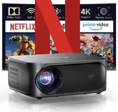 新品未使用】4K Lisowod ウルトラスリムプロジェクター 本体 - メルカリ