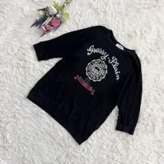 『BEAMS HEART』ビームスハート　七分袖スウェット　トレーナー　プリント