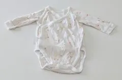 UNIQLO ベビー 長袖ラップロンパース 60cm