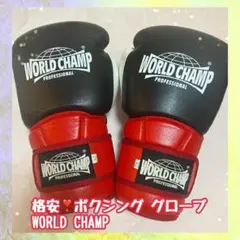 ★格安‼️WORLD CHAMP ボクシンググローブ 14ozプロフェッショナル