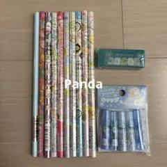 新品☆すみっコぐらし☆鉛筆☆消しゴム☆鉛筆キャップ