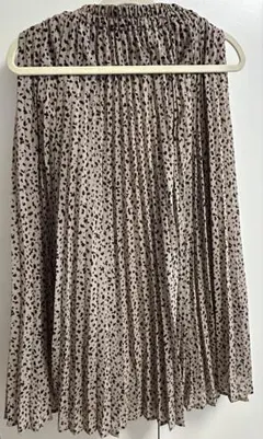 GU プリーツスカート S 動物柄