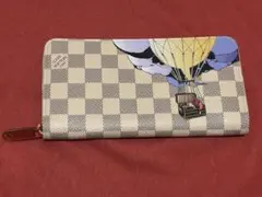 【値下げ】LOUIS VUITTON ダミエ長財布 気球プリント 2011年限定