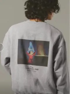 Disney 【FANTASIA/ファンタジア】ミッキープリントスウェット