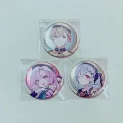 にじさんじ　缶バッジビスケット　3個セット