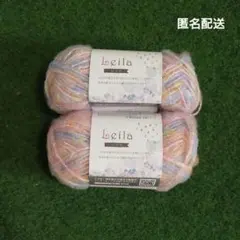 キャンドゥ レイラ 毛糸 6番 2玉 　ごしょう産業