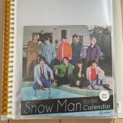 Snow Man カレンダー 2023.4〜2024.3