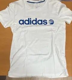 adidas ホワイト Tシャツ Lサイズ