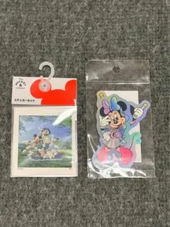 Disney(ディズニー)ディズニーステッカーセット 2種 まとめ売り
