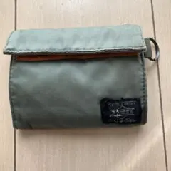 PORTER 二つ折り財布 オリーブグリーン