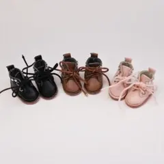 オビツ11サイズ 合皮ショートブーツ * obitsu11 ドール用ブーツ