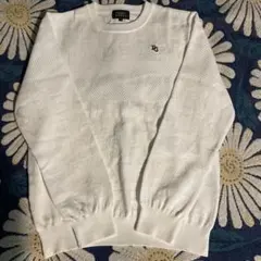 パーリーゲイツ　セーターホワイトsize 4のサムネイル