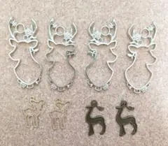 鹿/トナカイのレジン枠/ミール皿