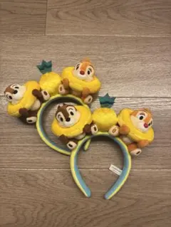 ディズニー チップとデール カチューシャ 2個セットのサムネイル