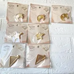 ❤️レジンまとめ売り❤️ クリップ ハンドメイド資材 アクセサリー 手芸材料 月 星
