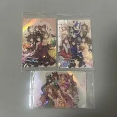 ウマ娘 ウエハースカード 周年集合ドレス3種セット