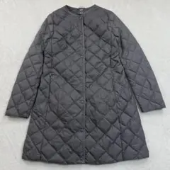 UNIQLO　ノーカラー ウルトラライトダウン コート　グレー　Mサイズ