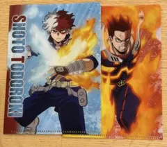 僕のヒーローアカデミア ミニクリアファイル3 轟焦凍 エンデバー