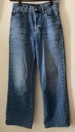 UNIQLO JEANS ストレートデニム　23 (58.5cm) 丈詰あり