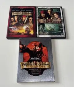 DVD パイレーツ・オブ・カリビアン　3本セット