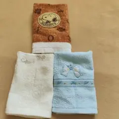 【お値下げしました】ハンドタオル　3枚