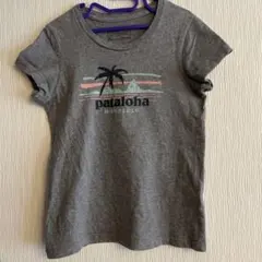 【4/5T 112-118cm】パタアロハ　ハワイ　ホノルル限定Tシャツ　グレー