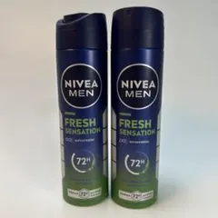 NIVEA MEN Fresh Ocean 制汗スプレー 2本セット - メルカリ