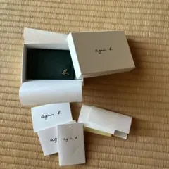 未使用級♡アニエスベー がま口 二つ折り財布 ブラック レザー 箱付き 楽天市場】がま口（ブランドアニエスベー）（バッグ・小物