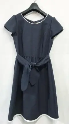 L'EST ROSE｜レストローズ リボンデザイン 半袖ワンピース ＄