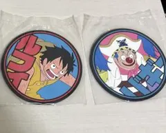 ONE PIECE ラバーコースター ルフィ バギー 2枚セット