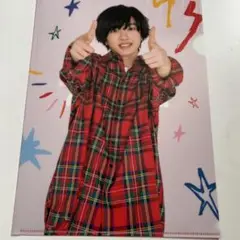 なにわ男子 道枝駿佑 クリアファイル