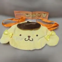 ポムポムプリン　ぬいぐるみポシェット2 ツインリボン　【新品未使用】