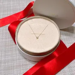 【美品】AHKAH ティアネックレス 18k イエローゴールド 箱付のサムネイル