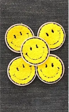 C1 ワッペン スマイル ニコちゃん