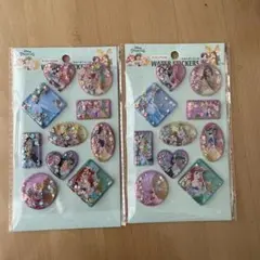 【新品未開封】seria ディズニープリンセス ウォーターシール 2セット