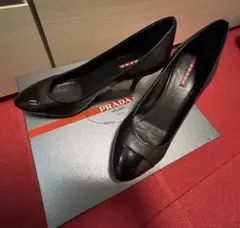 PRADA プラダ パンプス ブラック ハイヒールのサムネイル