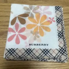 美品　BURBERRY バーバリー　ハンカチ