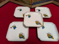 九谷焼 角皿 大皿 盛皿 星峯色絵 箱入り 九谷焼 角皿 大皿 盛皿 星峯色絵 箱入り