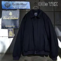 00s Brooks Brothers ロロピアーナ ブルックス ブルゾン　濃紺のサムネイル
