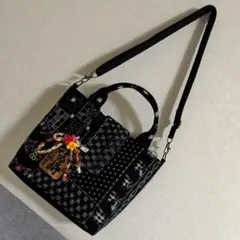 古布継ぎ接ぎ2wayバッグ３ ショルダーバッグ　トートバッグ