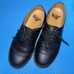 Dr. Martens 3ホール 25cm UK6 ブラック ほぼ未使用 - メルカリ