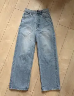本日購入3000円⭕️コメントAZUL BY MOUSSY ワイドレッグデニム S